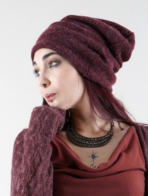 Caciula Toonzshop Sükk Dreadlocks Big Beanie Dama Wine | YMIRONX-96
