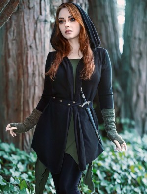 Cardigan Toonzshop Lakyäa Rmx Cotton Cardigan Dama Negrii | ZOEAYRG-23