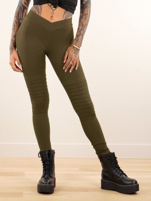 Colanti Toonzshop Lilith Long Leggings Dama Verzi | JEAYUVO-61