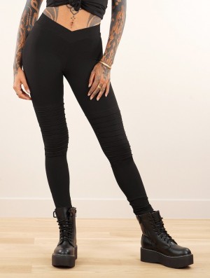 Colanti Toonzshop Lilith Long Leggings Dama Negrii | WEXPVOJ-74