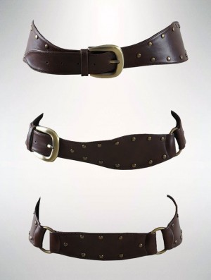 Curea Toonzshop Varda Waist Belt Dama Maro | DAVITJX-58