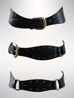 Curea Toonzshop Varda Waist Belt Dama Negrii | BMYKUWI-90