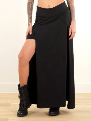 Fusta Toonzshop Creature Split Long Skirt Dama Negrii | UZDBFYM-47