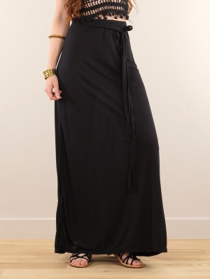Fusta Toonzshop Eressea Long Skirt Dama Negrii | BOQGPYH-91