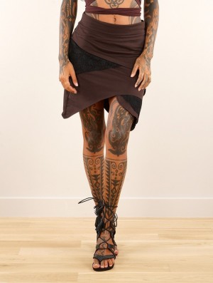 Fusta Toonzshop Nangaï Skirt Dama Maro Negrii | APTOFDX-12