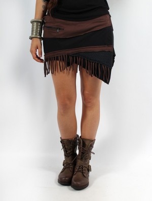 Fusta Toonzshop Skirt "Azhar" Dama Negrii Maro | XVCZDEK-42