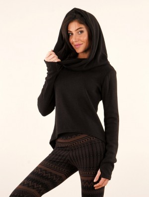 Hanorac cu Gluga Toonzshop Oxymöre Mini Hoodie Dama Negrii | LAKWZBM-60