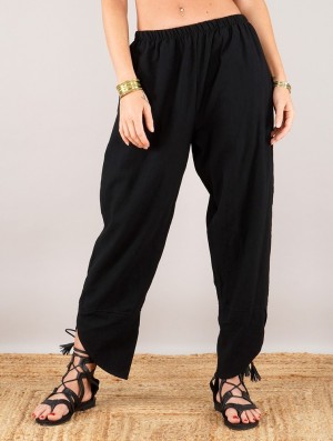 Pantaloni Toonzshop Hisae Balloon Pants Dama Negrii | FKDZERT-28