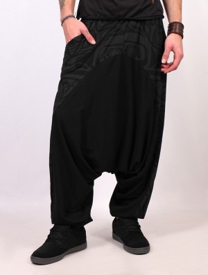 Pantaloni Toonzshop Jinn Aladin Haida Gender Neutral Harem Pants Barbati Negrii Gri | DOKELSF-58
