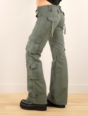 Pantaloni Toonzshop Molecule Cargo Pants 45062 Dama Verzi | GFQASYX-10