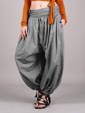 Pantaloni Toonzshop Nayma Harem Pants Dama Gri | ILXHQEG-93