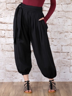 Pantaloni Toonzshop Nayma Harem Pants Dama Negrii | JHDLVXU-84