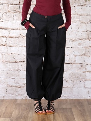 Pantaloni Toonzshop Nidana Balloon Harem Pant Dama Negrii | KOCYIPW-57