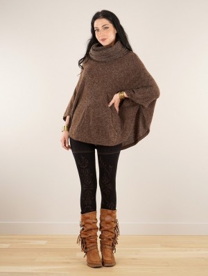 Poncho-uri Toonzshop Taraka Poncho Dama Maro | HGZQWDF-32