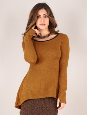 Pulover Toonzshop Bohemian Tunic Pullover Dama Rusty | XDHQCBF-24