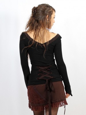 Pulover Toonzshop Eo-lüne Pullover Dama Negrii Maro | JNWIKXP-86