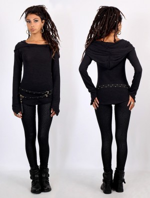Pulover Toonzshop Karmäa Pullover Dama Negrii | YJRVBQD-16