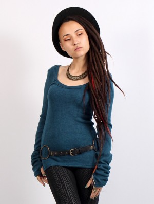 Pulover Toonzshop Ysïs Pullover Dama Albastri | SLHUIFP-57