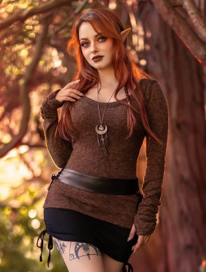 Pulover Toonzshop Ysïs Pullover Dama Maro | SCAJWBV-50