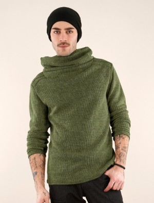 Pulover Toonzshop Özz Sweater Top Barbati Verzi | VIPLTKF-49