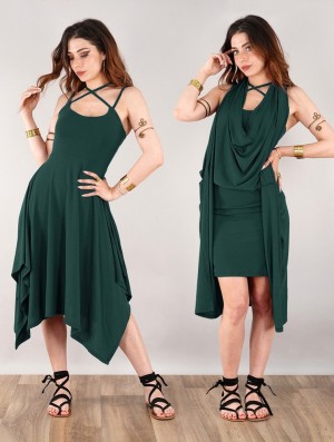 Rochie Toonzshop Amethyst Short Dress Dama Paon | GBPMJET-83