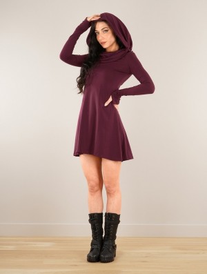 Rochie Toonzshop Chryzz Dress Dama Wine | BRVWYQT-18
