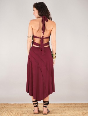 Rochie Toonzshop I See "Kaylah"Dress Dama Wine | RILTOFE-45