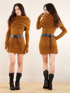Rochie Toonzshop Mantra Sweater Dress Dama Rusty | VEHPOYL-54