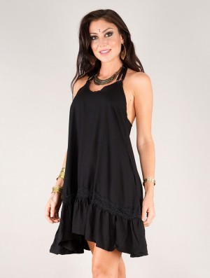 Rochie Toonzshop Maya Bare Back Short Dress Dama Negrii | MHYLVZD-85