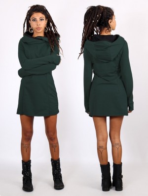 Rochie Toonzshop Myäa Sweatshirt Dress Dama Paon | JADQYVK-97