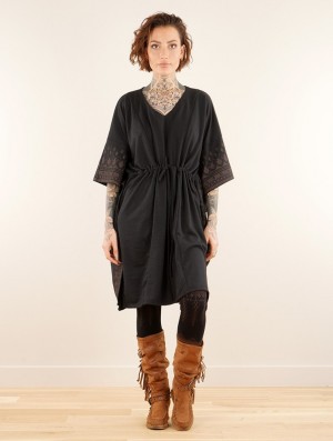 Rochie Toonzshop Wilwarin Ethnic Arrow Kaftan Dress Dama Negrii | NBMATVH-53