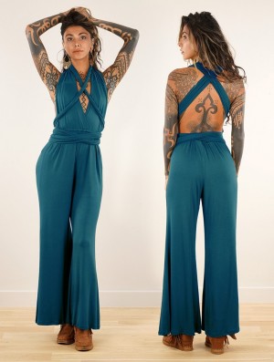 Salopeta Toonzshop Wakiza Infinity Jumpsuit Dama Albastri | ZTCXHUP-86