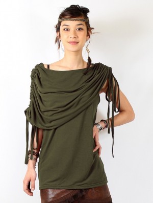 Topuri Toonzshop Liko Top Dama Verzi | OHLZWIG-63