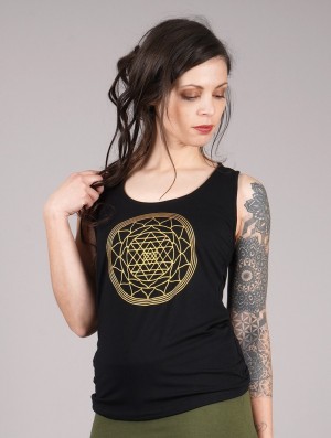 Topuri Toonzshop Sacred Geometry Top Dama Negrii | JUMYIOD-42